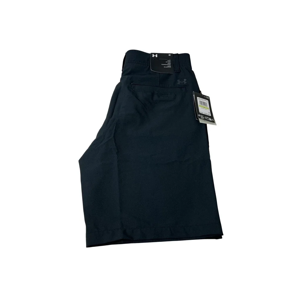 Under Armour Golf Shorts Men's 30 Black UA Performance Stretch Active‎ NWT